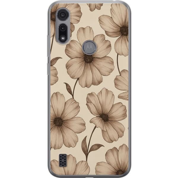 Motorola Moto E6i Gjennomsiktig deksel Pastel Rush