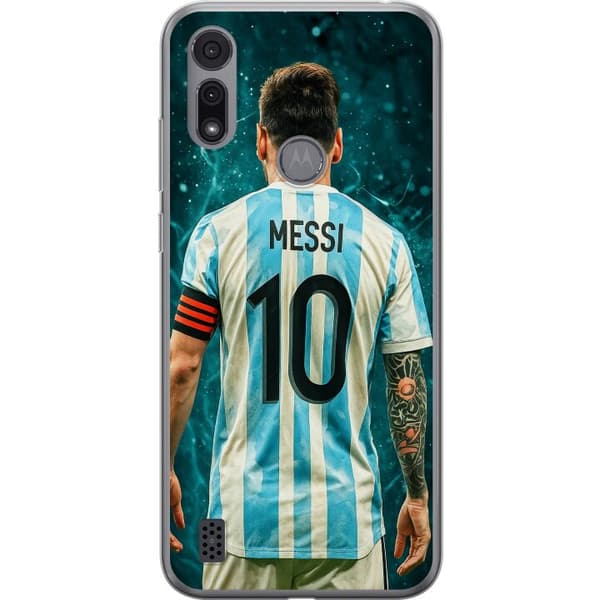 Motorola Moto E6i Gjennomsiktig deksel Messi
