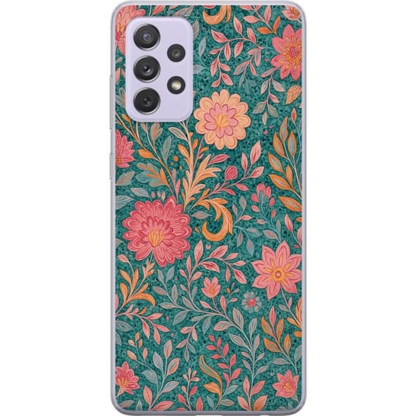 Samsung Galaxy A52s 5G Gennemsigtig cover Floral Dream