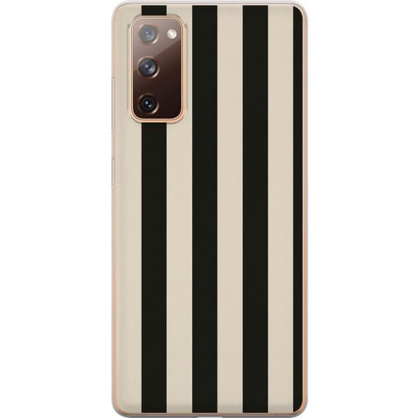Samsung Galaxy S20 FE Genomskinligt Skal Line Flow