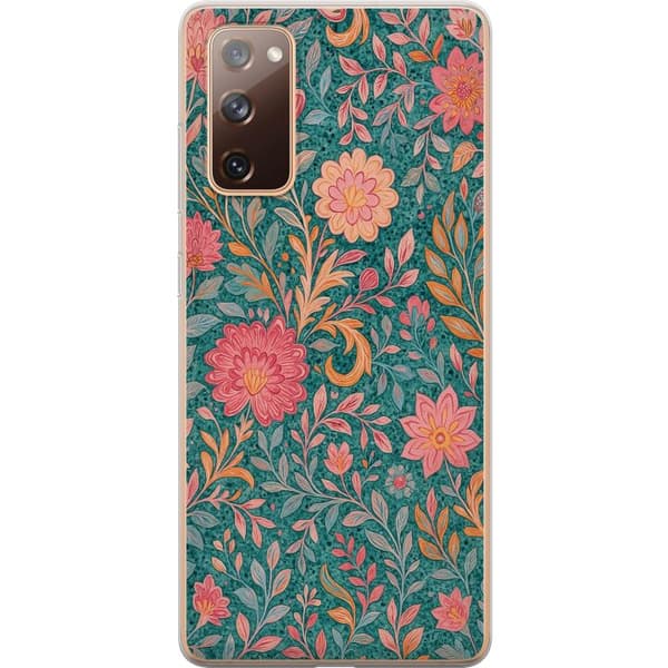 Samsung Galaxy S20 FE Gennemsigtig cover Floral Dream