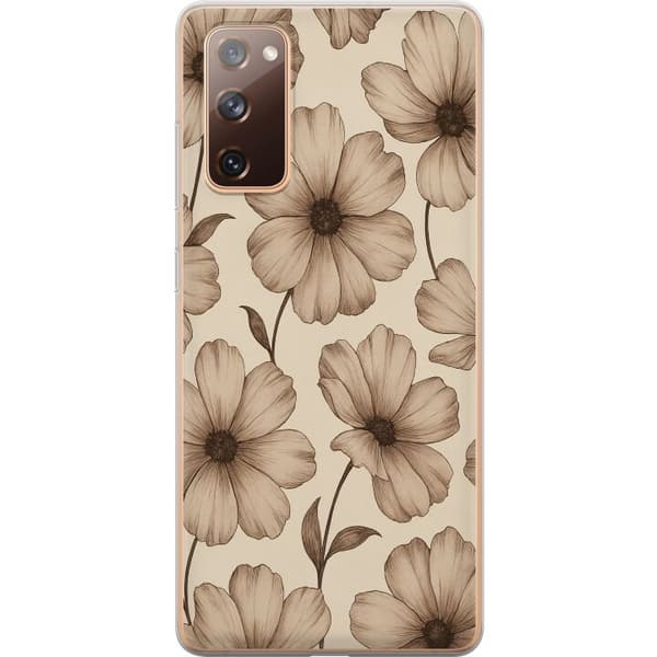 Samsung Galaxy S20 FE Genomskinligt Skal Pastel Rush