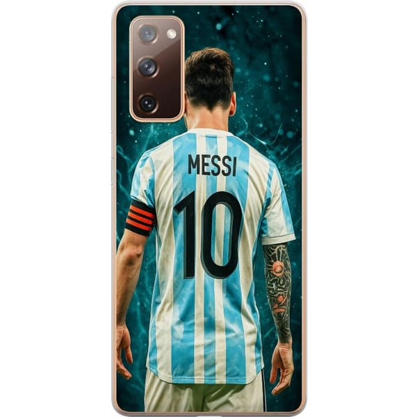 Samsung Galaxy S20 FE Läpinäkyvä kuori Messi