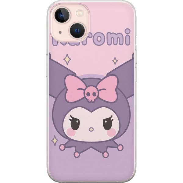 Apple iPhone 13 Gjennomsiktig deksel Kuromi Kawaii