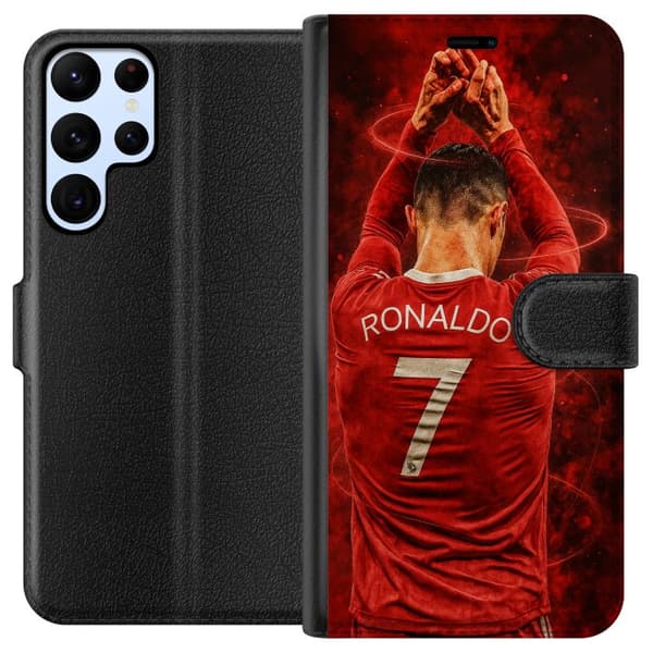Samsung Galaxy S22 Ultra 5G Tegnebogsetui Ronaldo