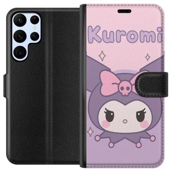 Samsung Galaxy S22 Ultra 5G Tegnebogsetui Kuromi Kawaii