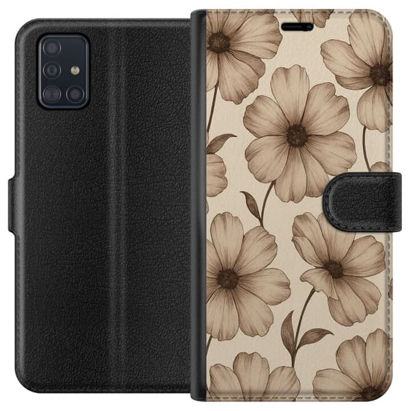 Samsung Galaxy A51 Tegnebogsetui Pastel Rush