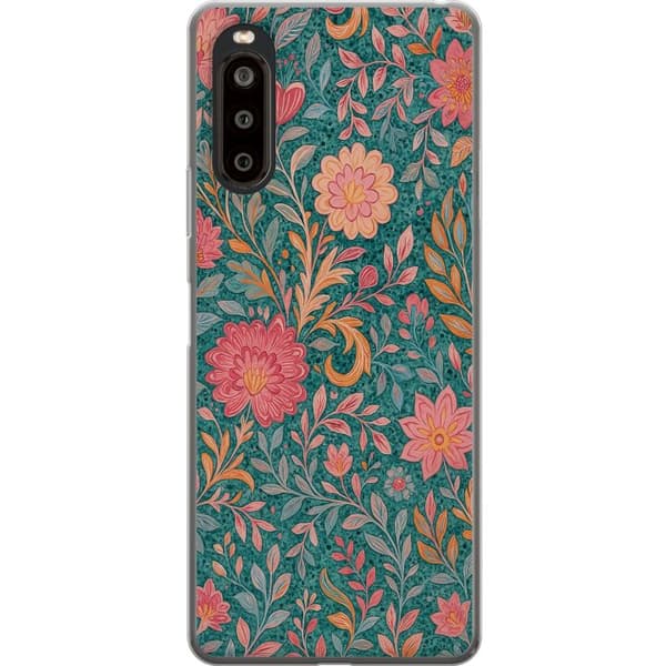 Sony Xperia 10 II Gjennomsiktig deksel Floral Dream