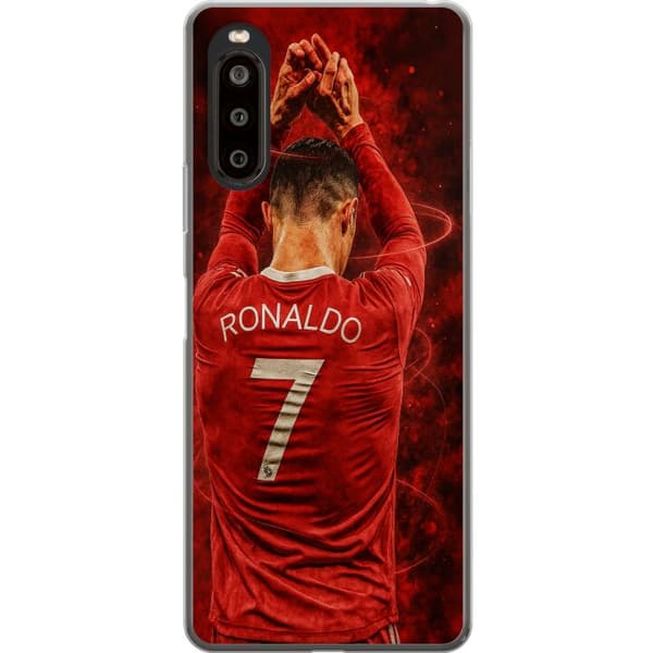 Sony Xperia 10 II Genomskinligt Skal Ronaldo