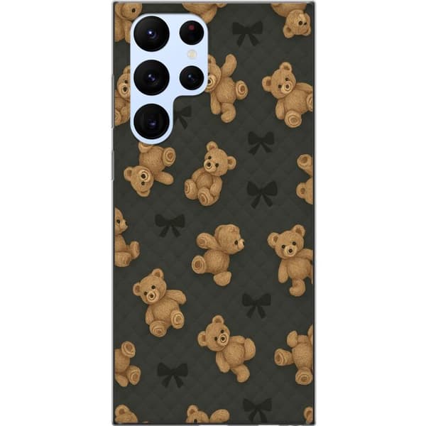 Samsung Galaxy S22 Ultra 5G Gennemsigtig cover Teddy Knus