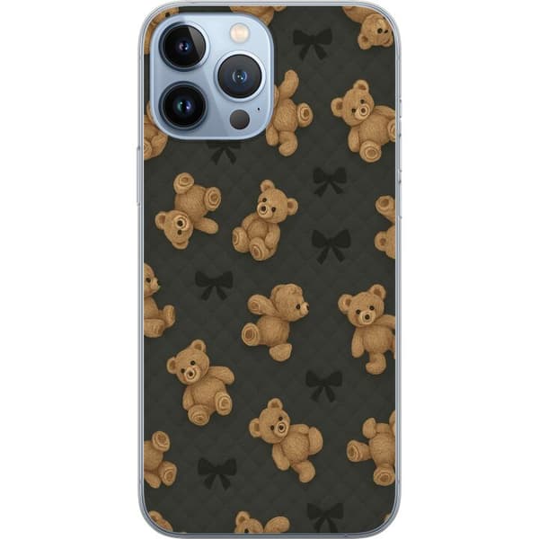 Apple iPhone 13 Pro Max Gennemsigtig cover Teddy Knus