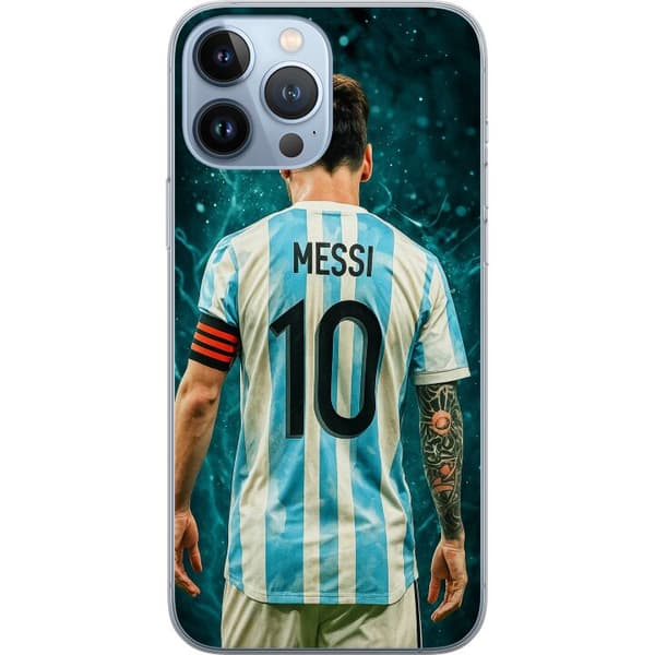 Apple iPhone 13 Pro Max Gennemsigtig cover Messi