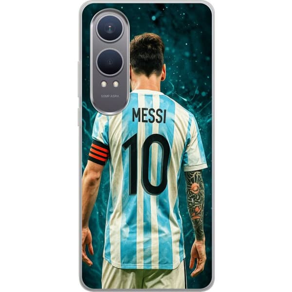 OnePlus Nord CE4 Lite Gennemsigtig cover Messi