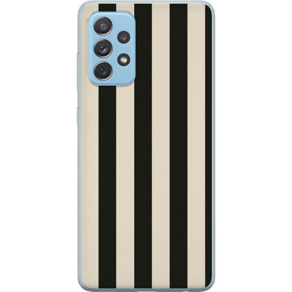 Samsung Galaxy A52 5G Gennemsigtig cover Linje Flow