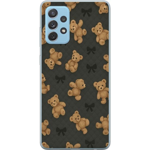 Samsung Galaxy A52 5G Läpinäkyvä kuori Teddy Halauksia