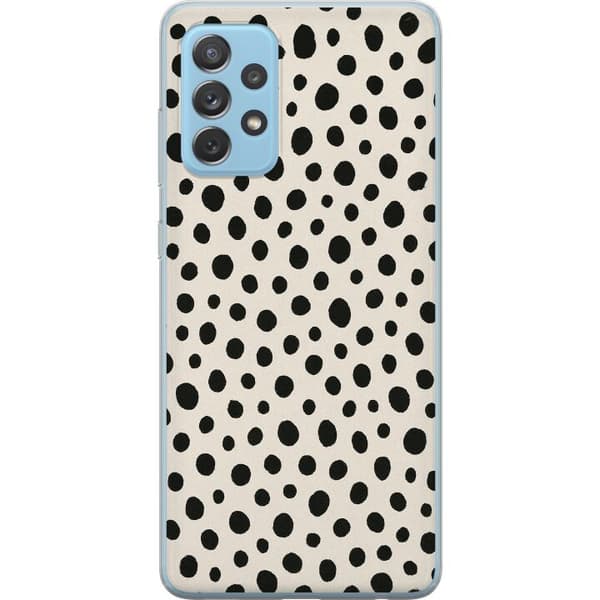 Samsung Galaxy A52 5G Gennemsigtig cover Dot Dance