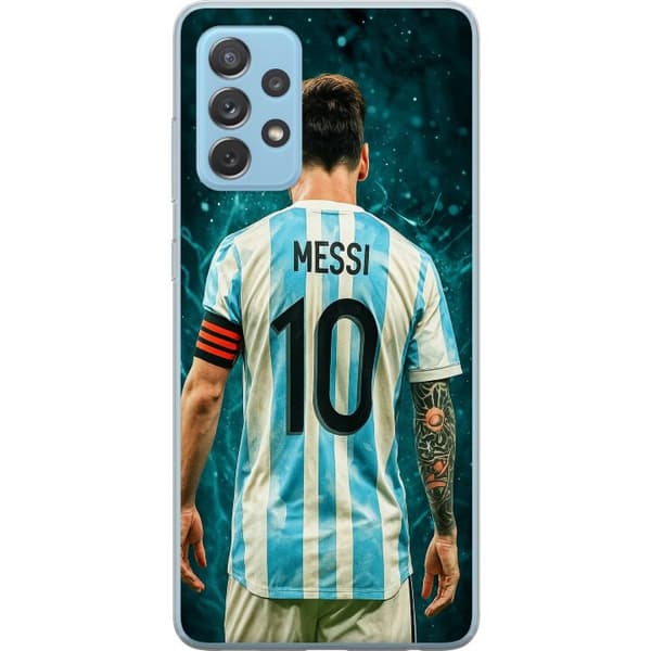 Samsung Galaxy A52 5G Gennemsigtig cover Messi