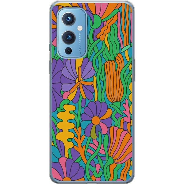 OnePlus 9 Gennemsigtig cover Farveeksplosion