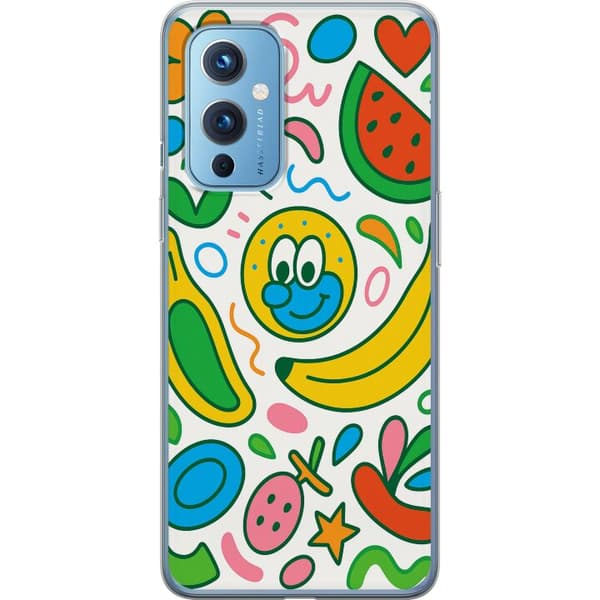 OnePlus 9 Genomskinligt Skal Butterfly Veil