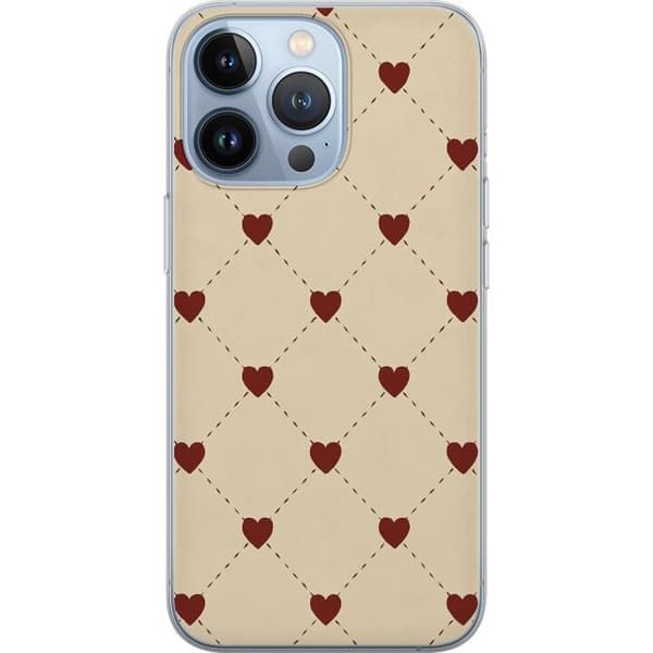 Apple iPhone 13 Pro Gennemsigtig cover Hjertegitter