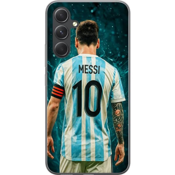 Samsung Galaxy S24 Genomskinligt Skal Messi