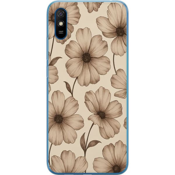 Xiaomi Redmi 9AT Gjennomsiktig deksel Pastel Rush