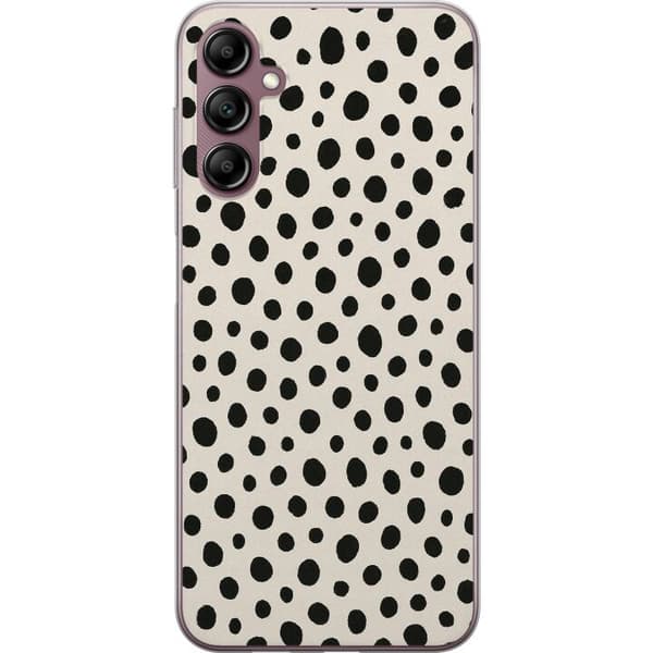 Samsung Galaxy A14 5G Läpinäkyvä kuori Dot Dance