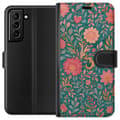 Pikkukuva 1 / 3: Samsung Galaxy S21+ 5G Lompakkokotelo Floral Dream
