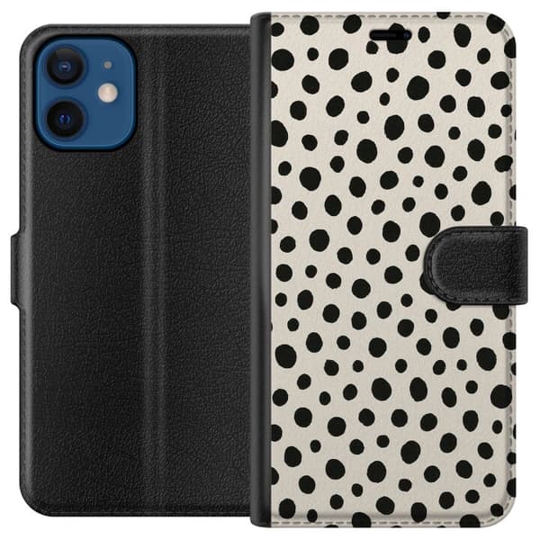 Apple iPhone 12 Tegnebogsetui Dot Dance