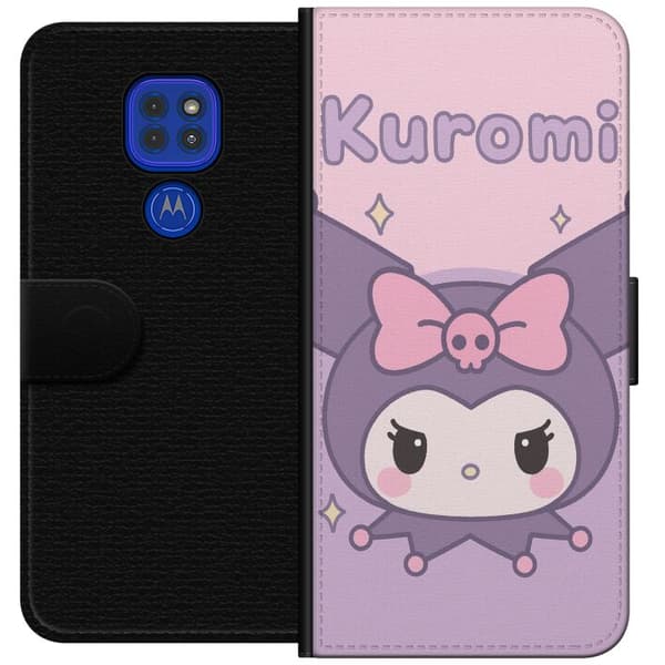 Motorola Moto G9 Play Lommeboketui Kuromi Kawaii