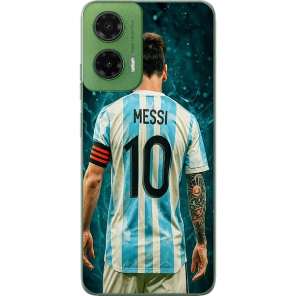 Motorola Moto G35 Gennemsigtig cover Messi