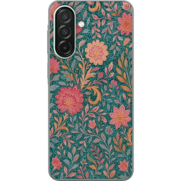 Samsung Galaxy A26 Genomskinligt Skal Floral Dream