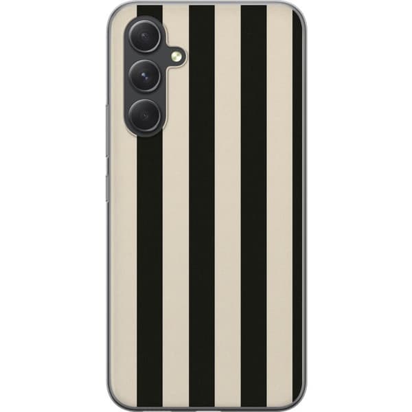 Samsung Galaxy A55 Gennemsigtig cover Linje Flow