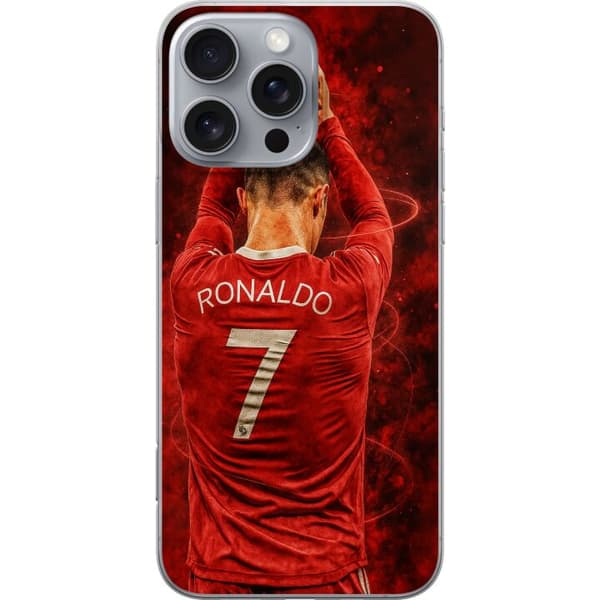 Apple iPhone 16 Pro Max Gennemsigtig cover Ronaldo