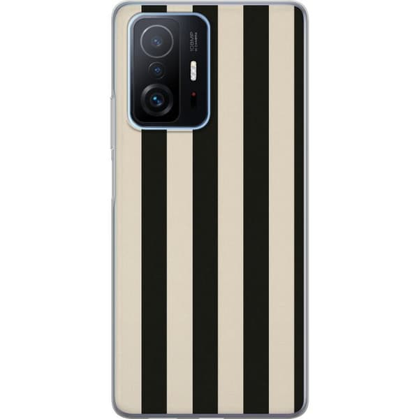 Xiaomi 11T Pro Gennemsigtig cover Linje Flow
