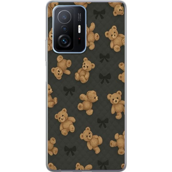 Xiaomi 11T Pro Gennemsigtig cover Teddy Knus