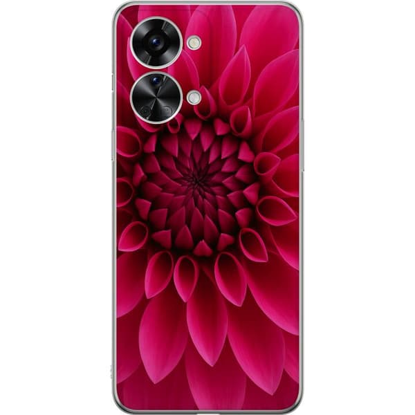 OnePlus Nord 2T Läpinäkyvä kuori Rosecore