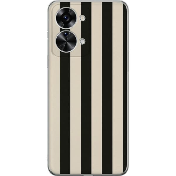 OnePlus Nord 2T Gennemsigtig cover Linje Flow