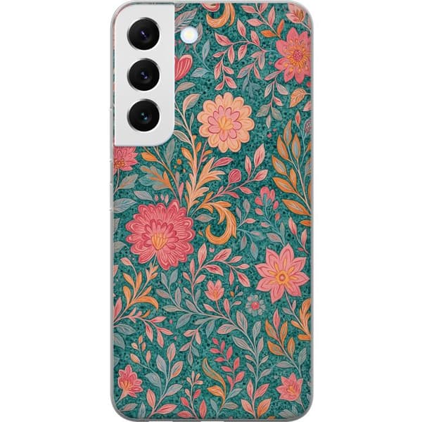 Samsung Galaxy S22+ 5G Gennemsigtig cover Floral Dream