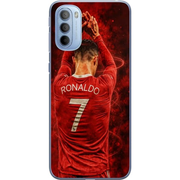 Motorola Moto G31 Gjennomsiktig deksel Ronaldo