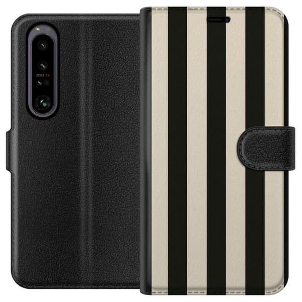 Sony Xperia 1 IV Lommeboketui Linjestrøm