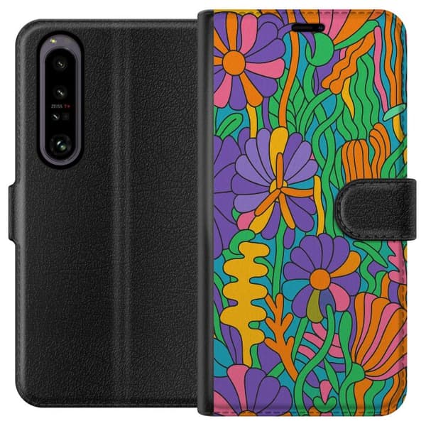 Sony Xperia 1 IV Lompakkokotelo Värien räjähdys
