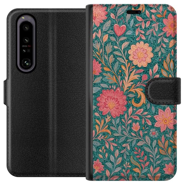 Sony Xperia 1 IV Lompakkokotelo Floral Dream