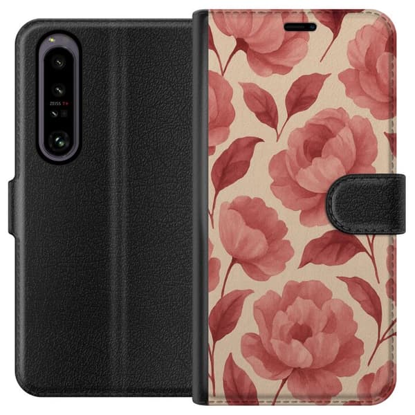 Sony Xperia 1 IV Plånboksfodral Rose Bloom