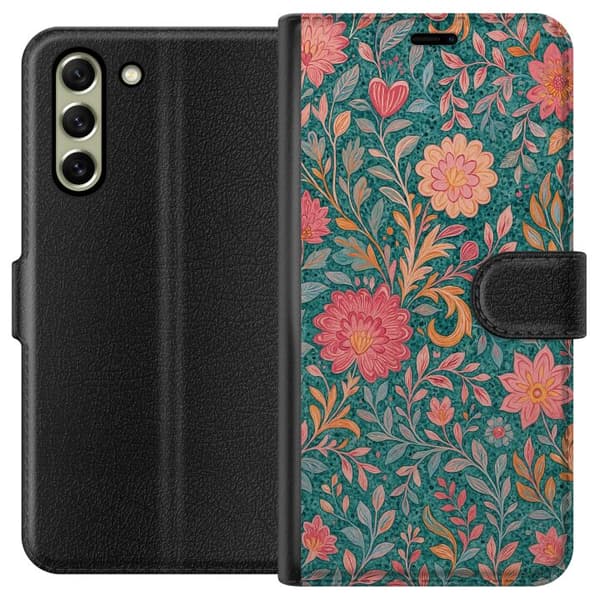 Samsung Galaxy S21 FE 5G Plånboksfodral Floral Dream