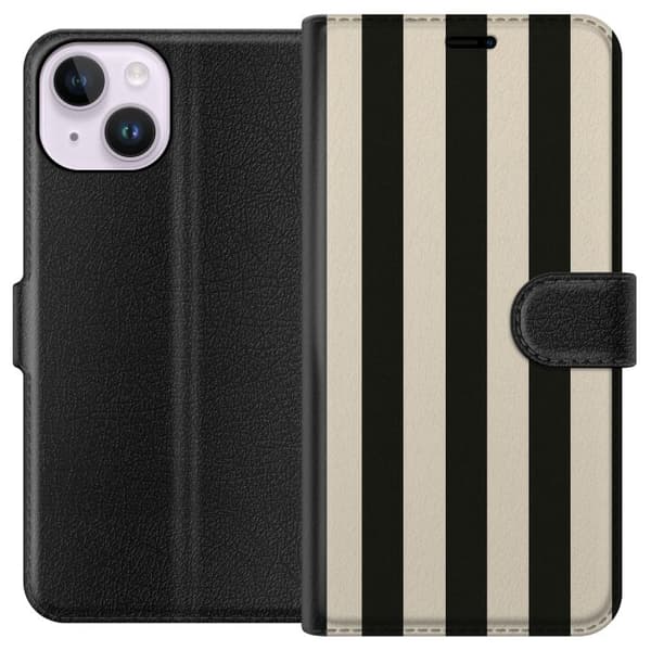 Apple iPhone 15 Lommeboketui Linjestrøm