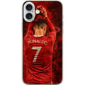 Pikkukuva 1 / 3: Apple iPhone 16 Plus Läpinäkyvä kuori Ronaldo
