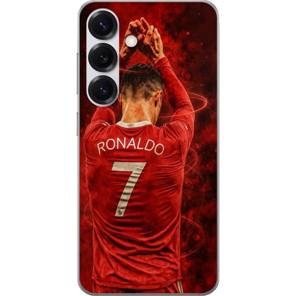 Samsung Galaxy S25 Läpinäkyvä kuori Ronaldo