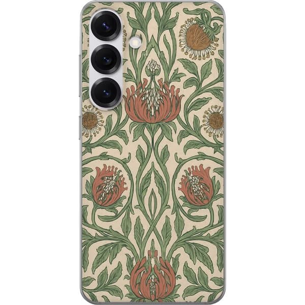 Samsung Galaxy S25 Läpinäkyvä kuori Petali Yksityiskohdat