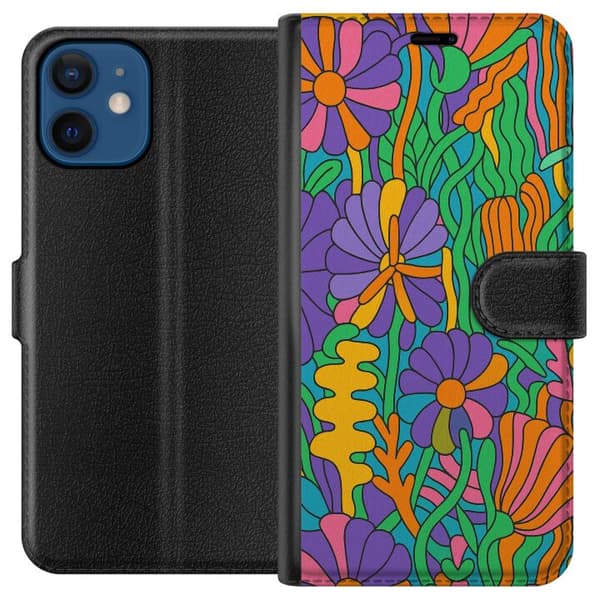 Apple iPhone 12 mini Lompakkokotelo Värien räjähdys